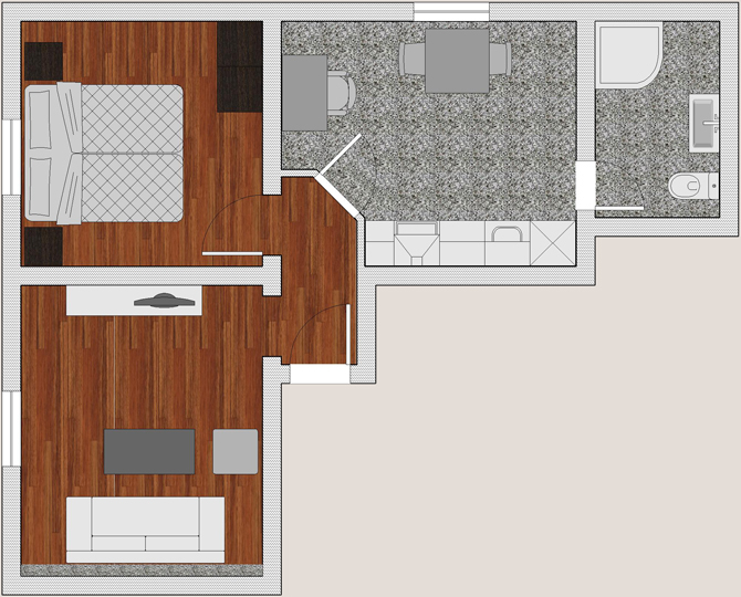 Grundriss Frohe Arbeit